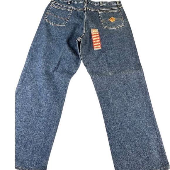 Red Kap 1923 Denim Jeans 38x30 Relaxed Fit Work Jeans Men's NWT Vintage - Picture 2 of 11